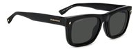 Occhiali da sole Dsquared Uomo D2 0100/CS      M9BLACK55 - D2 0100/CS      M9BLACK55